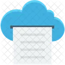 Cloud Speicher Digital Symbol