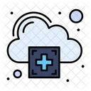 Cloud hinzufügen  Symbol