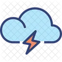 Wolke donner  Symbol