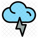 Wolke donner  Symbol