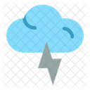 Wolke donner  Symbol