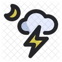 Wolke donner  Symbol