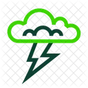 Wolke donner  Symbol