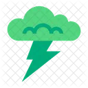 Wolke donner  Symbol