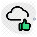 Wolke gut  Symbol