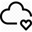 Cloud Lesezeichen Daten Icon