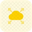 Wolke jede Richtung  Symbol