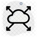 Wolke jede Richtung  Symbol