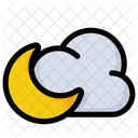 Wolke nacht  Symbol