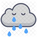 Wolke regen  Symbol