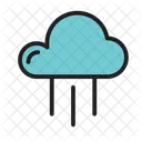 Wolke regen  Symbol