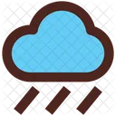 Wolke regen  Symbol