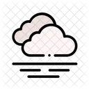 Wolke regen  Symbol