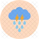 Wolke regen  Symbol