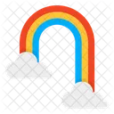 Wolke regenbogen  Symbol