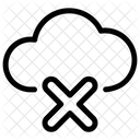 Wolke Schliessen Schliessen Kreuz Symbol