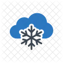 Wolke schnee  Symbol