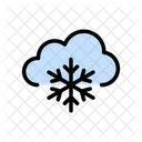 Wolke schnee  Symbol