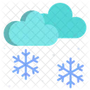 Wolke schnee  Symbol