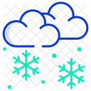 Wolke schnee  Symbol