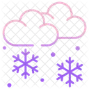 Wolke schnee  Symbol