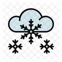 Wolke schnee  Symbol