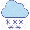 Wolke schnee  Symbol