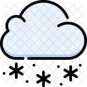 Wolke schnee  Symbol