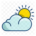 Wolkensonne  Symbol