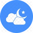 Wolke und Mond  Symbol