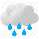 Regenwolke  Symbol