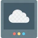 Cloud Computing Cloud Bildschirm I Cloud Symbol