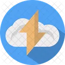 Wolke Gewitter Computer Symbol