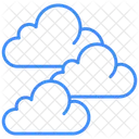 Wolken Wetter Cloud Computing Symbol