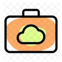 Wolkenkoffer  Symbol