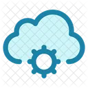 Cloud Einstellung Cloud Netzwerk Symbol