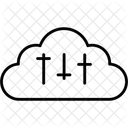 Wolkeneinstellung  Symbol