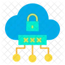 Sichere Cloud Cloud Daten Cloud Computing Symbol