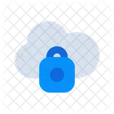 Internet Sicherheit Cloud Symbol