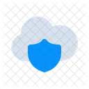 Internet Sicherheit Cloud Symbol