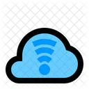 Cloud Signal Cloud Netzwerk Symbol