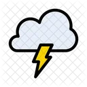 Wolke sturm  Symbol