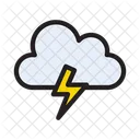 Wolke sturm  Symbol