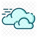 Bewolkt Bewolktes Wetter Wolke Symbol