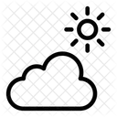 Wolkig  Symbol