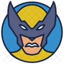Wolverine Warrior Superhero Icon