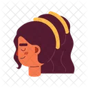 Woman Side View Side Icon