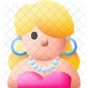 Woman Female Girl Icon