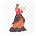 Woman Gypsy Fortuneteller Icon