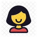 女性、女性、人 アイコン